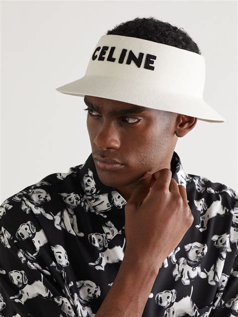 celine hat winter|Celine men's hat.